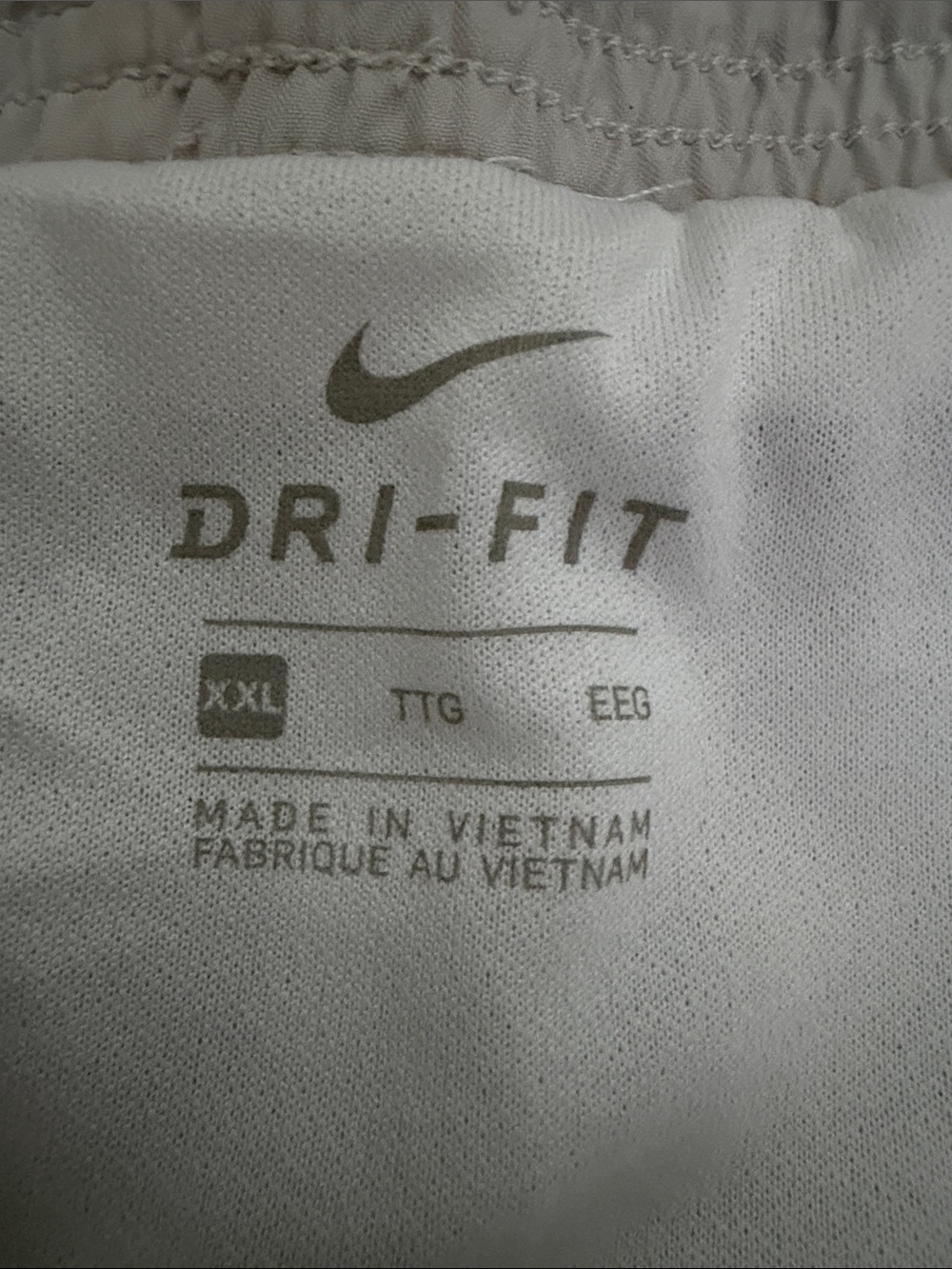 Nike Dri-FIT White Running Shorts Women’s XXL Athletic Activewear - Picture 3 of 10